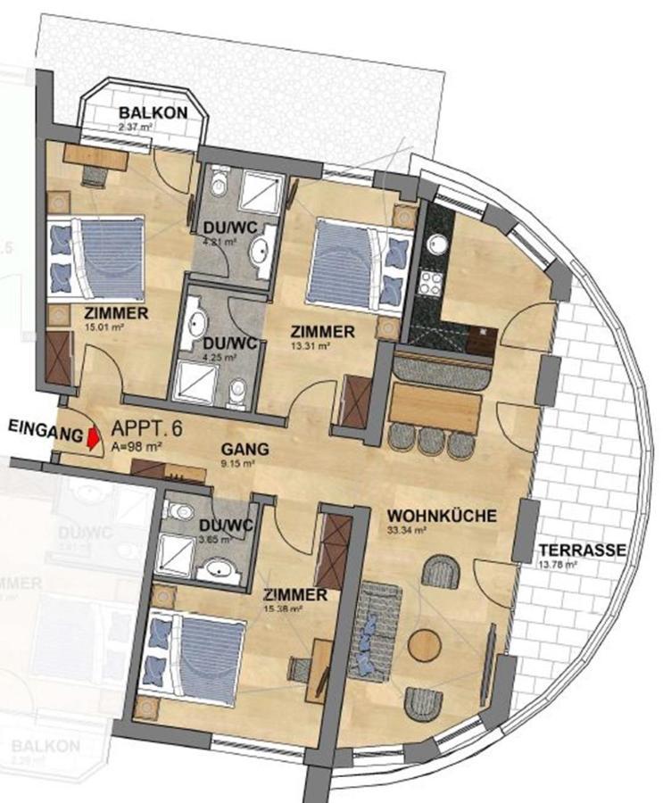 Apartament Philipp By A Casa Sölden Zewnętrze zdjęcie